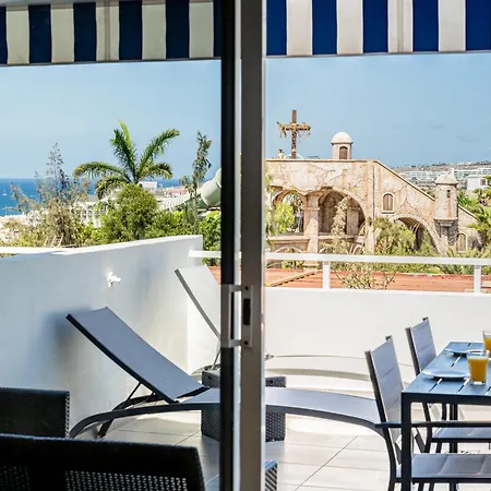 Renovated With Sunny Terrace And Ocean Views In Malibu Park Tenerife * 阿德耶