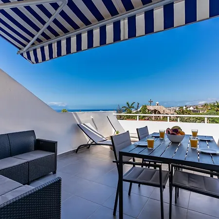公寓 Renovated With Sunny Terrace And Ocean Views In Malibu Park Tenerife *