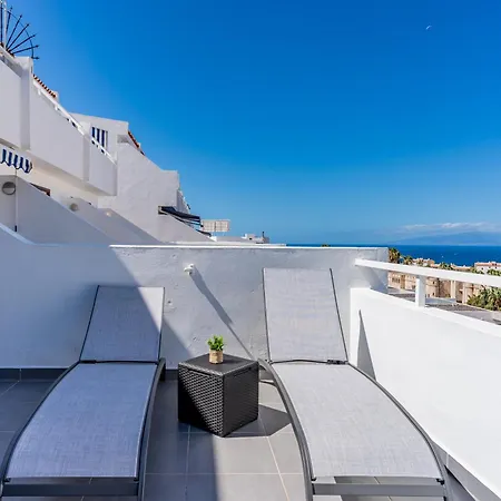 公寓 Renovated With Sunny Terrace And Ocean Views In Malibu Park Tenerife