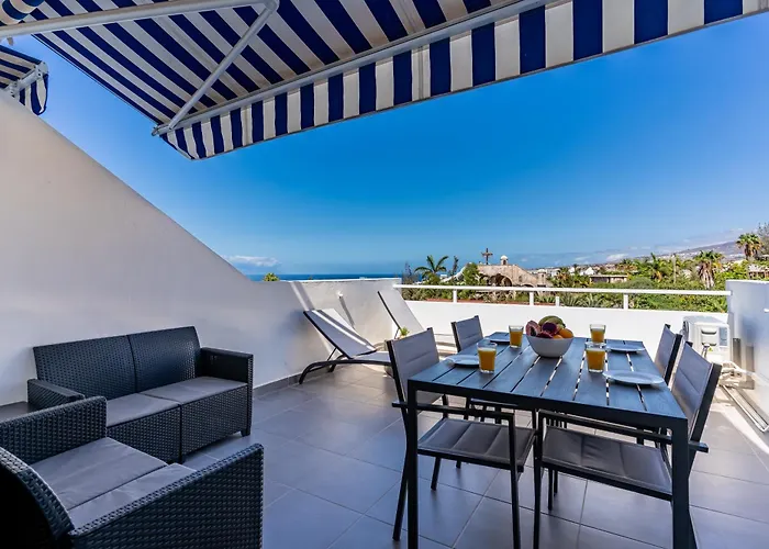 Appartement Renovated With Sunny Terrace And Ocean Views In Malibu Park Tenerife *